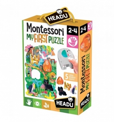 Montessori Primul Meu Puzzle - Jungla Headu