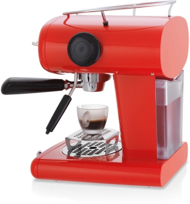 Espressor cafea Illy, X1 Anniversary, rosu