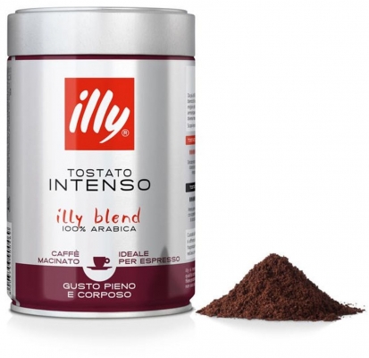 Cafea macinata Illy, Espresso Intenso, 250g