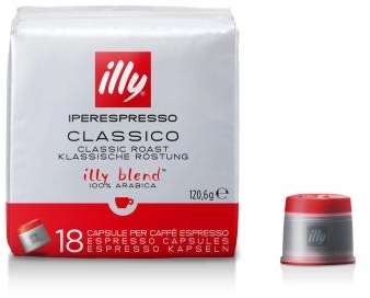 Capsule cafea Illy, IperEspresso Classico, 18 capsule