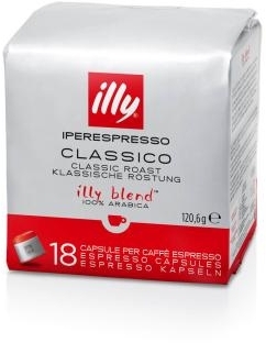 Capsule cafea Illy, IperEspresso Classico, 18 capsule