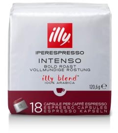 Capsule cafea Illy, IperEspresso Intenso, 18 capsule
