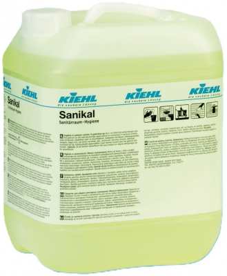 Detergent ecologic fara acid si clor pentru grupuri sanitare Sanikal 10 L Kiehl