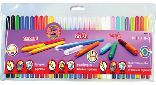 Carioci colorate mix 30 buc/set Koh-i-Noor