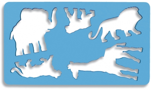 Sablon 5 animale salbatice Koh-I-Noor