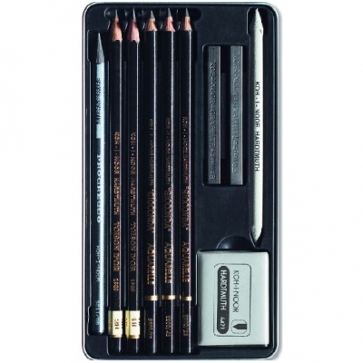 Set mini Gioconda, cutie metal, 10 piese/set Koh-I-Noor