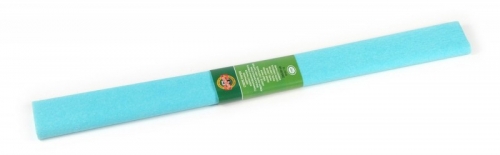 Hartie creponata 200 x 50 cm, culoare blue ciel, 10 buc/set Koh-I-Noor