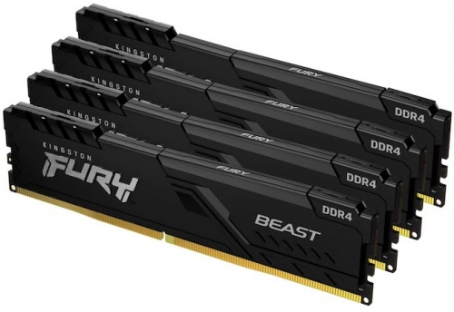 Memorie RAM Kingston, DIMM, DDR4, 128GB, 3200MHz, CL16, 1.35V, Kit of 4