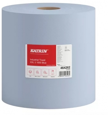 Rola hartie classic XXL3, Blue, 1000 foi, 380 m, 3 straturi, laminat, Katrin