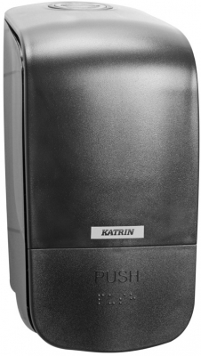 Dispenser sapun, 500 ml, negru, Katrin Inclusive Mini 