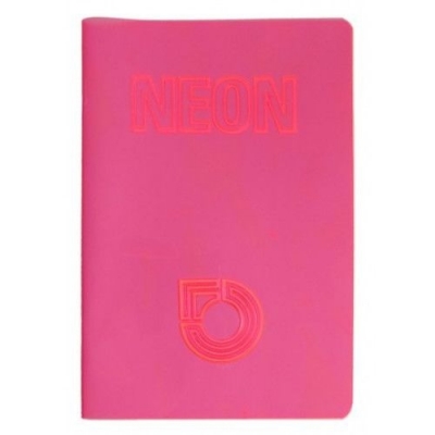 Caiet A5, coperta plastic NEON PP, matematica, 42 file, diverse culori, Koh-I-Noor