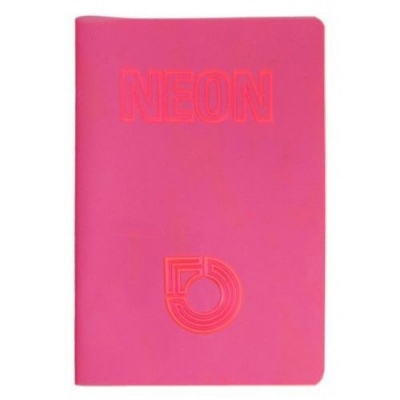 Caiet A5, NEON PP, velin, 42 file, diverse culori, Koh-I-Noor