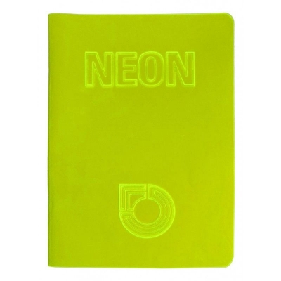 Caiet A5, NEON PP, velin, 42 file, diverse culori, Koh-I-Noor