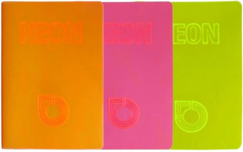 Caiet A4, NEON PP, matematica, 42 file, diverse culori, Koh-I-Noor