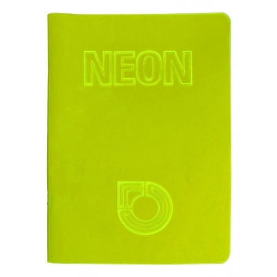 Caiet A4, NEON PP, velin, 42 file, diverse culori, Koh-I-Noor