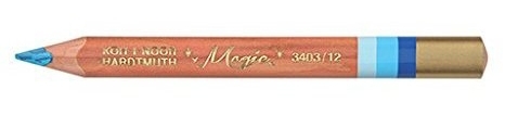 Creioane colorate natur triunghiulare Magic Jumbo 12 culori/set Koh-I-Noor