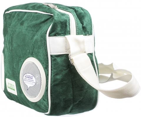 Geanta verde cu difuzoare Classic G-Force Fydelity