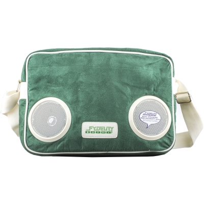 Geanta verde cu difuzoare Classic G-Force Fydelity