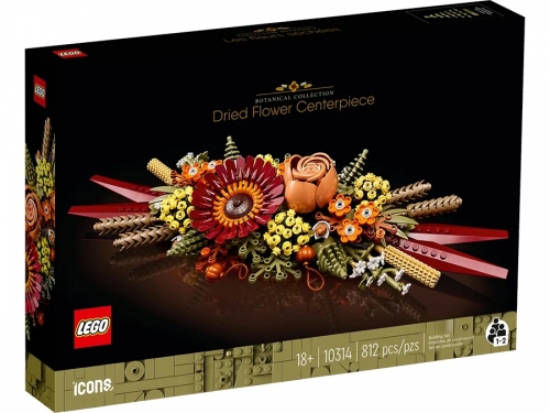 Ornament din flori uscate 10314 LEGO Creator Expert