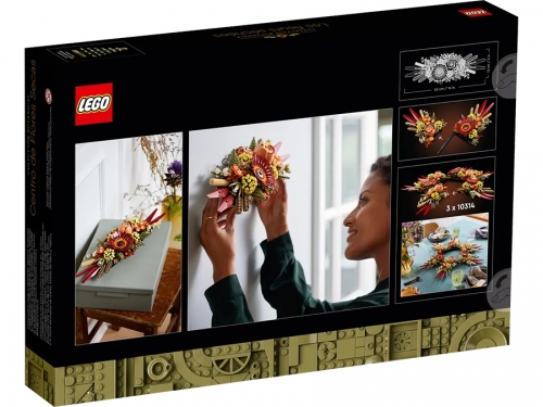 Ornament din flori uscate 10314 LEGO Creator Expert