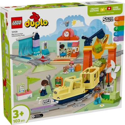 Tren comunitar interactiv 10428 LEGO DUPLO