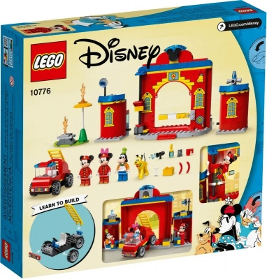 Statia si camionul de pompieri ale lui Mickey si prietenilor sai 10776 LEGO Disney 