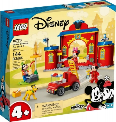 Statia si camionul de pompieri ale lui Mickey si prietenilor sai 10776 LEGO Disney 