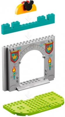 Castelul lui Mickey Mouse 10780 LEGO Disney