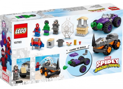 Hulk vs Rhino confruntarea cu camioane 10782 LEGO Marvel Super Heroes 