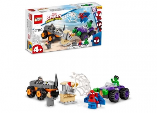 Hulk vs Rhino confruntarea cu camioane 10782 LEGO Marvel Super Heroes 