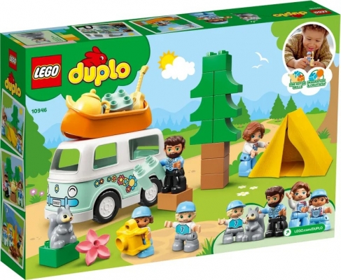 Aventura cu rulota de vacanta a familiei 10946 LEGO Duplo 