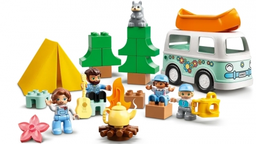 Aventura cu rulota de vacanta a familiei 10946 LEGO Duplo 