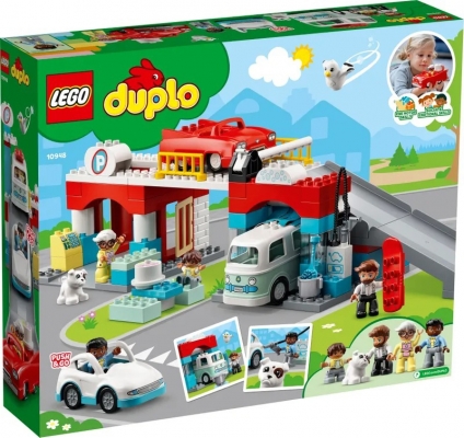 Garaj si spalatorie de masini 10948 LEGO Duplo 