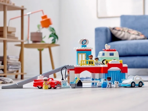 Garaj si spalatorie de masini 10948 LEGO Duplo 