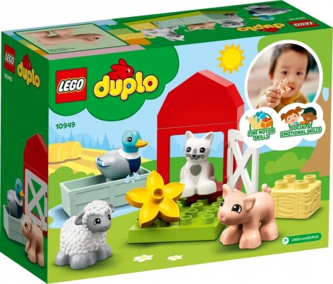 Ingrijirea animalelor de la ferma 10949 LEGO Duplo 