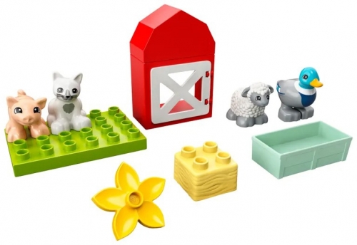 Ingrijirea animalelor de la ferma 10949 LEGO Duplo 