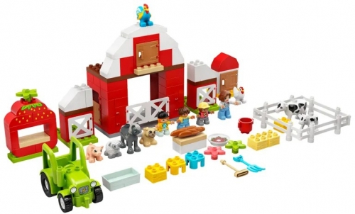 Hambar, tractor si animale de la ferma 10952 LEGO Duplo 