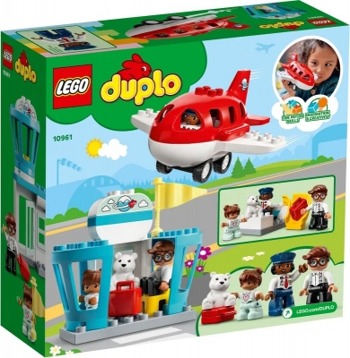 Avion si aeroport 10961 LEGO Duplo 