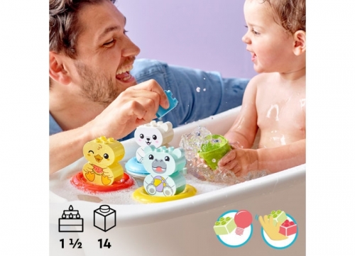 Tren cu animale plutitor 10965 LEGO Duplo 