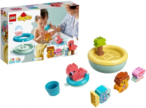Insula plutitoare cu animale 10966 LEGO Duplo 