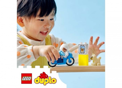Motocicleta de Politie 10967 LEGO Duplo