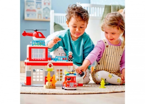 Statie de Pompieri si elicopter 10970 LEGO Duplo