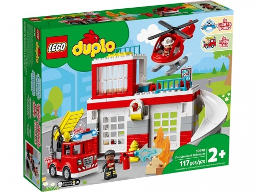 Statie de Pompieri si elicopter 10970 LEGO Duplo