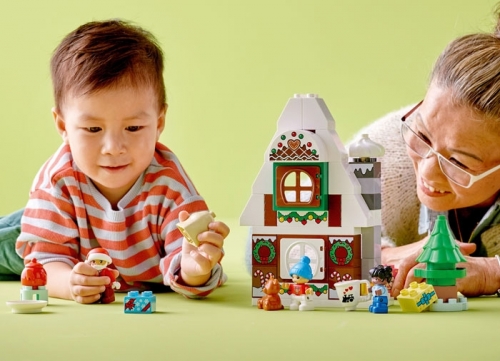 Casuta din turta dulce a lui Mos Craciun 10976 LEGO Duplo 