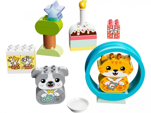 Primul meu catelus si pisicuta cu sunete 10977 LEGO DUPLO