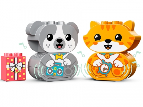 Primul meu catelus si pisicuta cu sunete 10977 LEGO DUPLO