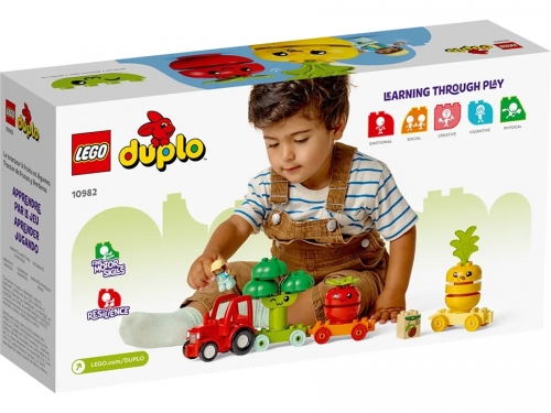 Tractor cu fructe si legume 10982 LEGO DUPLO