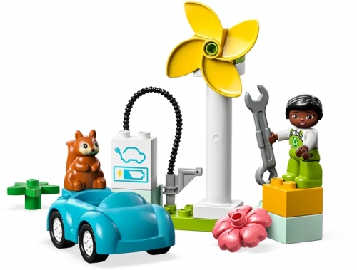 Turbina eoliana si masina electrica 10985 LEGO DUPLO Town