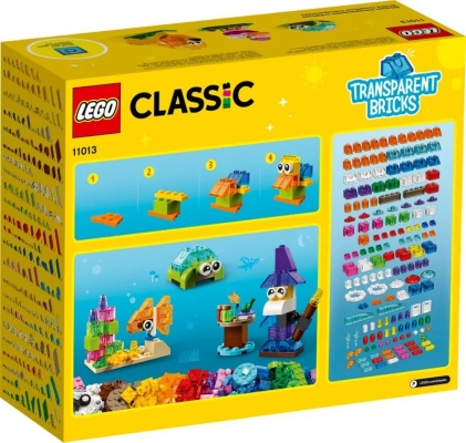 Caramizi transparente 11013 LEGO Classic