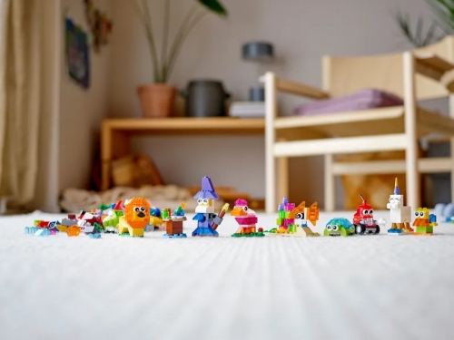 Caramizi transparente 11013 LEGO Classic